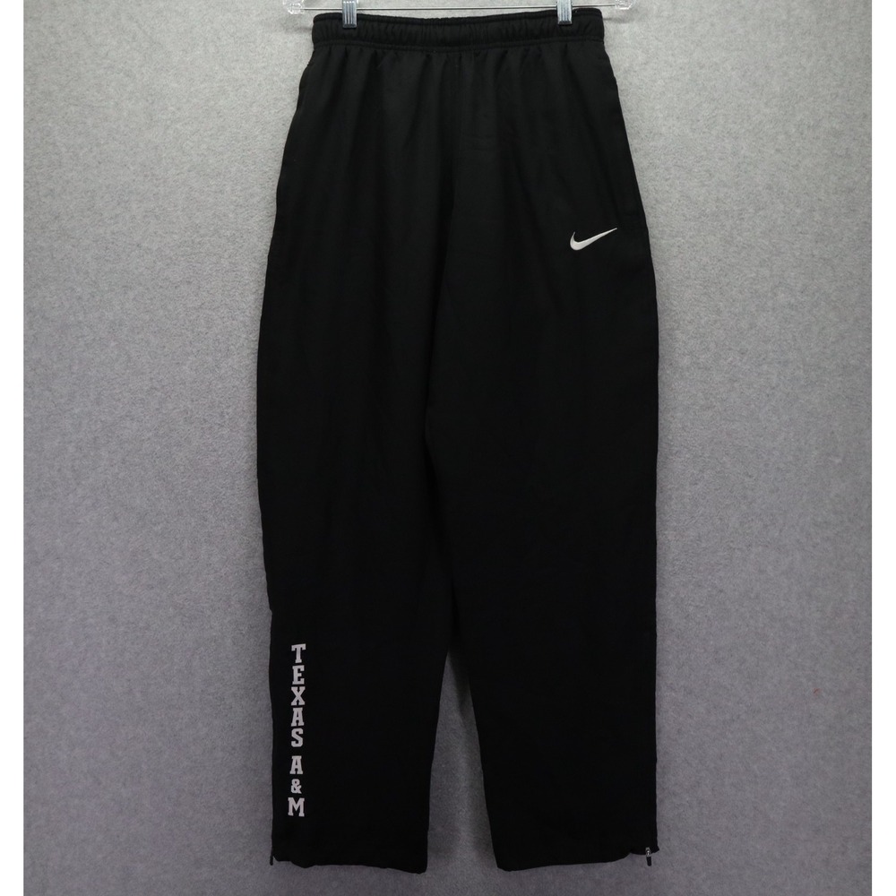 Texas A&M Aggies Pants Mens Small Nike Dri-Fit Activewear Track Athletic Black